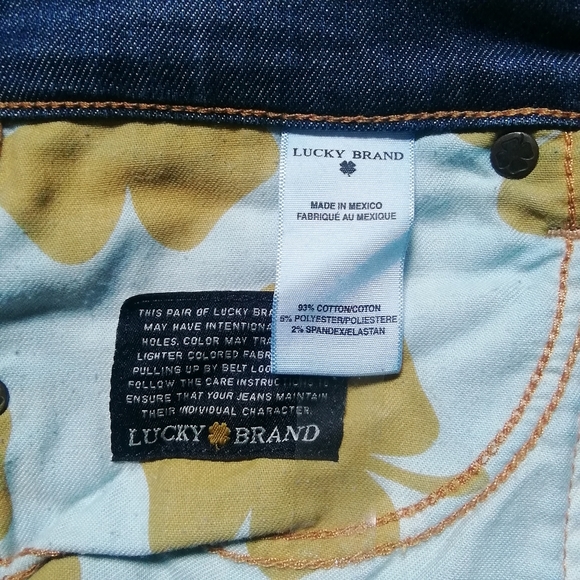 Lucky Brand Sofia Straight Jeans size 12/ 31 - Picture 7 of 11